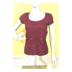 White House Black Market | Womens Sz XS Sequin Top